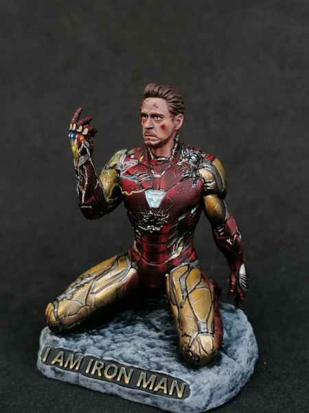 Iron Man Statue 3D model Printable for 3D print STL format