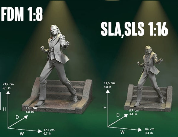 Joker 2019 Figurine 3D model for 3D Printing