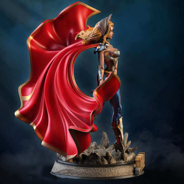 Lady Thor 3D Model Ready to Print STL