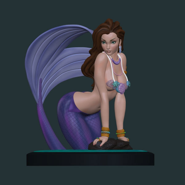 Little Mermaid 3D model ready print