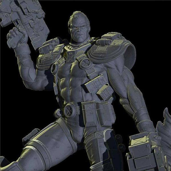 Marvel Cable Diorama 3D Model Ready to Print