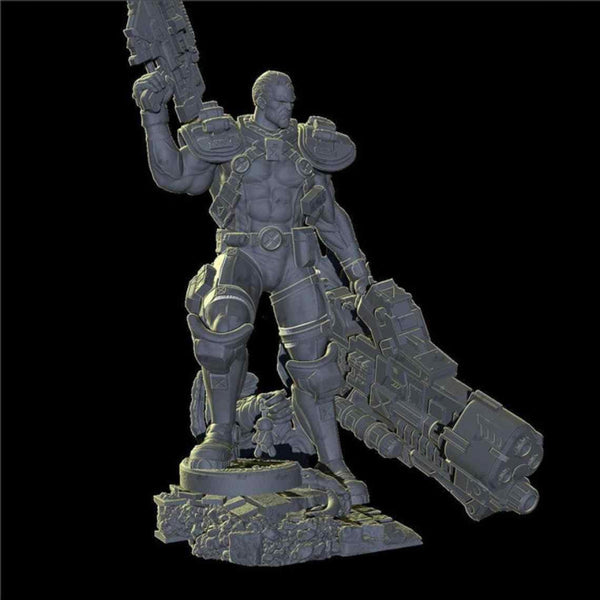 Marvel Cable Diorama 3D Model Ready to Print
