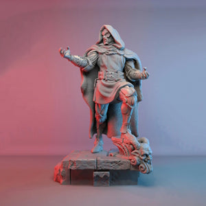 Marvel Dr Doom Sculpture 3D Model Ready to Print STL