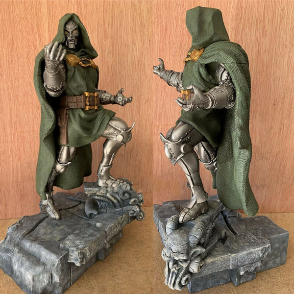 Marvel Dr Doom Sculpture 3D Model Ready to Print STL