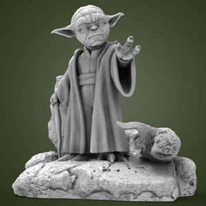 Master Yoda statue 3d model for 3d priting