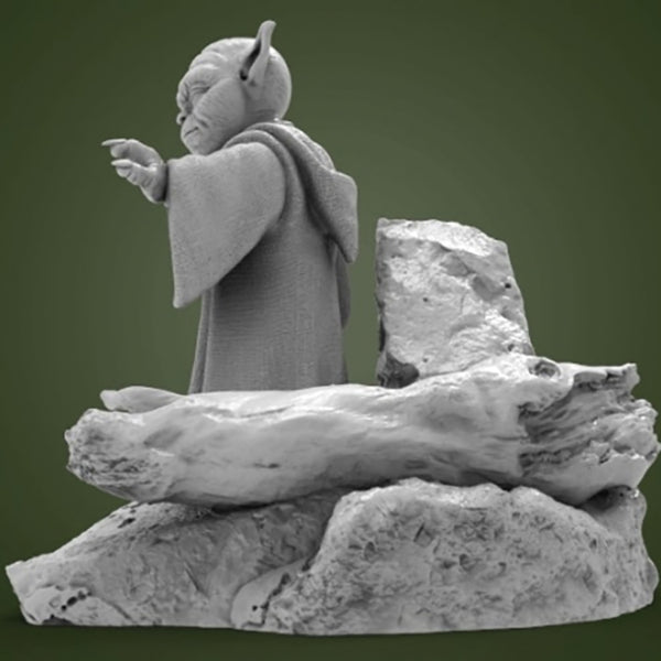 Master Yoda statue 3d model for 3d priting