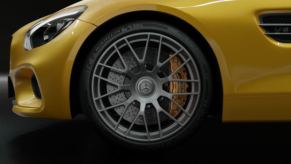 Mercedes AMG GT S 2016 3D model