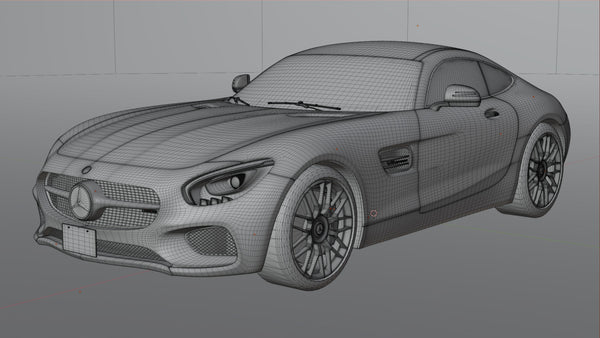Mercedes AMG GT S 2016 3D model