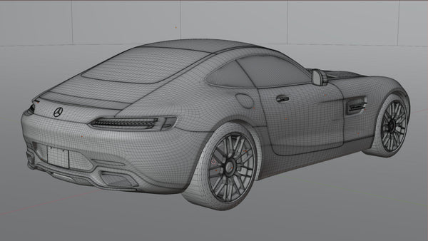 Mercedes AMG GT S 2016 3D model