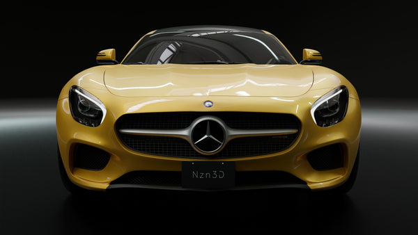 Mercedes AMG GT S 2016 3D model