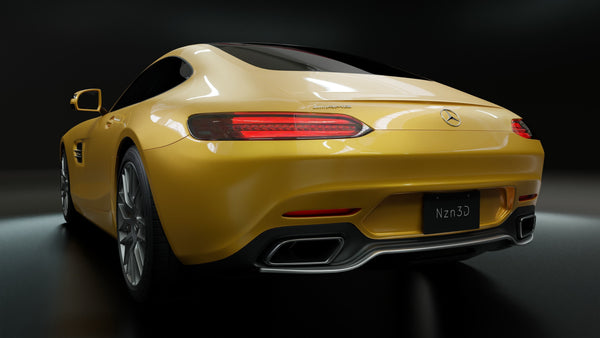 Mercedes AMG GT S 2016 3D model