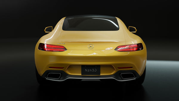 Mercedes AMG GT S 2016 3D model