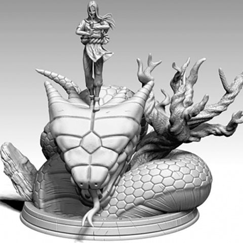 Naruto Orochimaru 3D Printing Model Stl