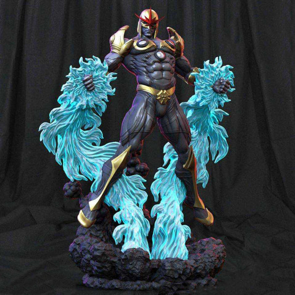 Nova Marvel Statues 3D Model Ready to Print STL