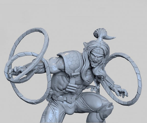 Omega Red Miniature 3D Model Ready to Print STL