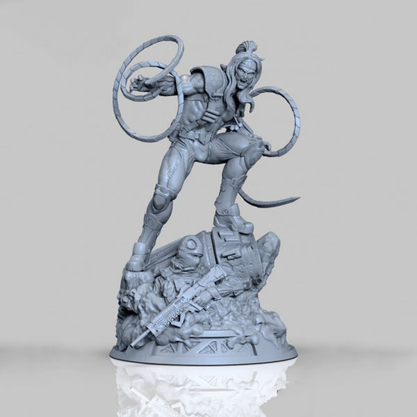 Omega Red Miniature 3D Model Ready to Print STL