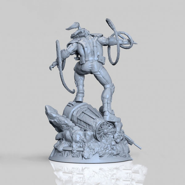 Omega Red Miniature 3D Model Ready to Print STL