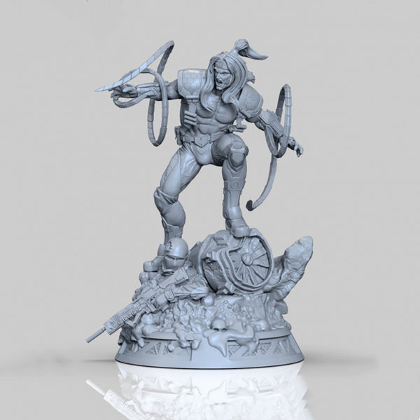 Omega Red Miniature 3D Model Ready to Print STL