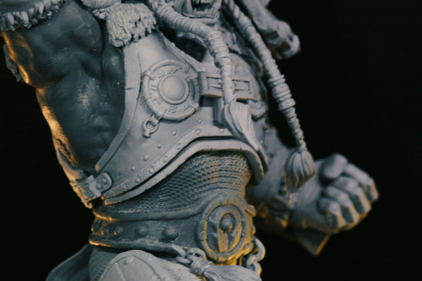 Orc Thrall Warcraft 3D model ready print