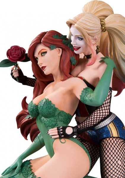 Poison Ivy and Harley Quinn Statue 3D model Ready Print