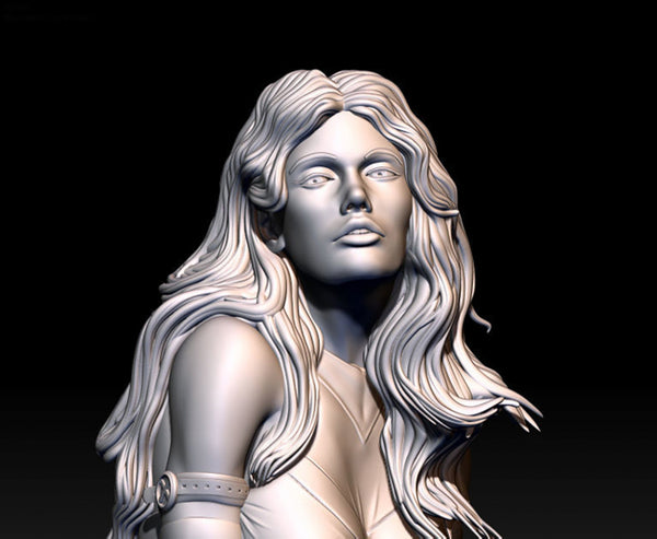 Psylocke X-men 3D Model Ready to Print STL