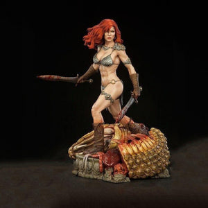 Red Sonja 3D model ready print