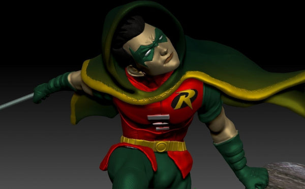 Robin DC comics 3D Print Model