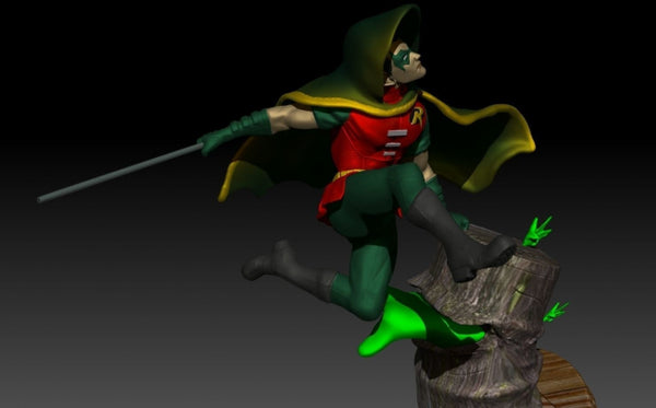 Robin DC comics 3D Print Model