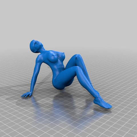 Sexy Girl Figure 3D STL Model Relief for CNC 3D Printer A8