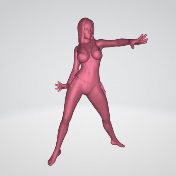 Sexy Girl Statues 3D model Ready to Print