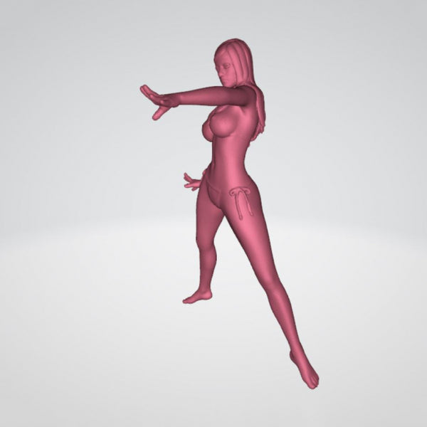 Sexy Girl Statues 3D model Ready to Print