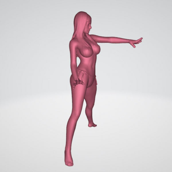 Sexy Girl Statues 3D model Ready to Print