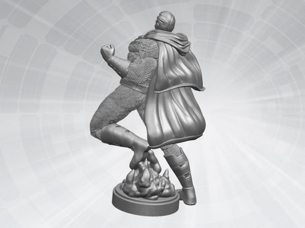 Shazam movie dc statue model printable 3d print model