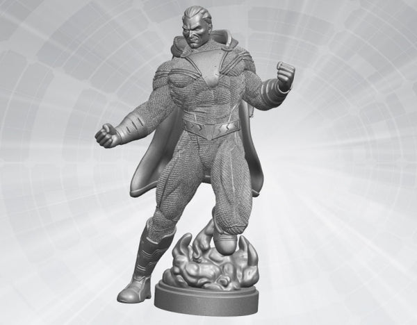 Shazam movie dc statue model printable 3d print model