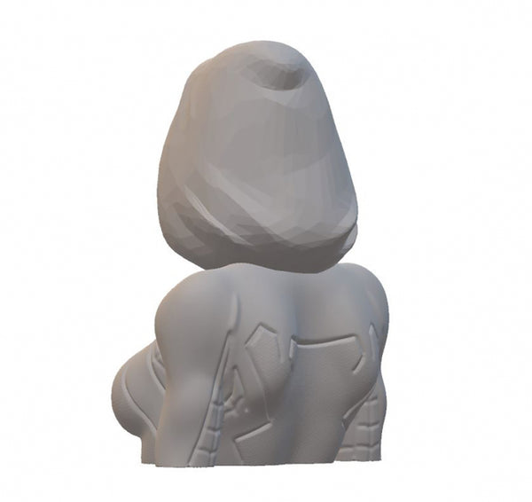 Spider Gwen Bust 3D Model Ready to Print STL