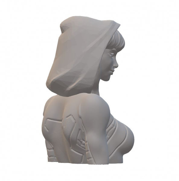 Spider Gwen Bust 3D Model Ready to Print STL