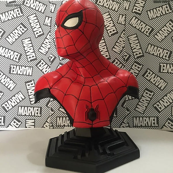 Spiderman Home Coming Bust 3D Model Ready to Print STL