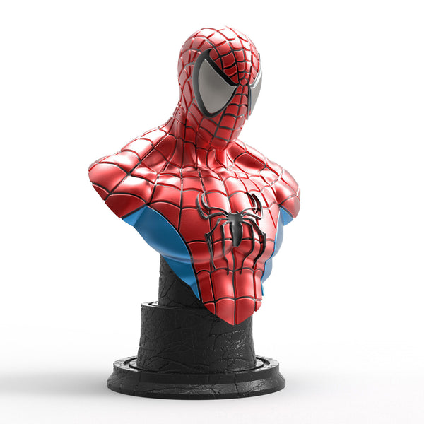 Spiderman Mavel Bust 3D Model Ready to Print STL