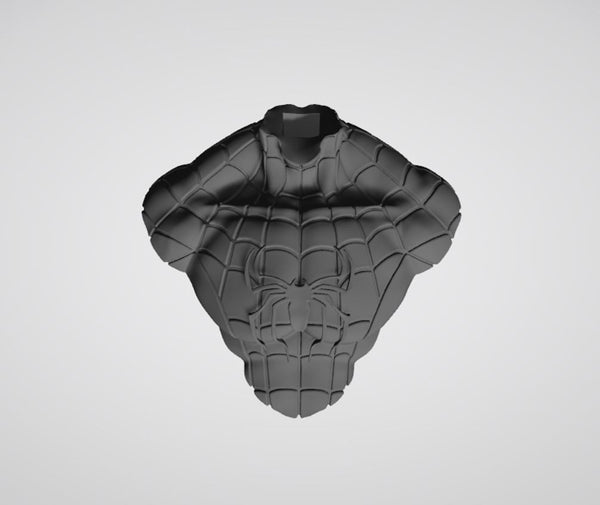 Spiderman Mavel Bust 3D Model Ready to Print STL