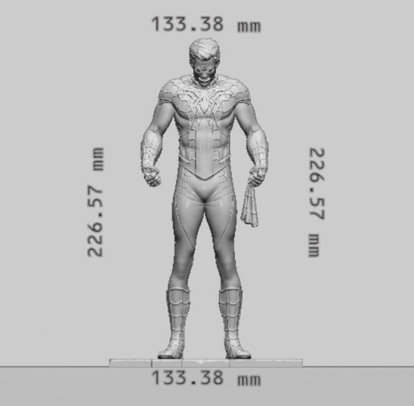 Spiderman - Peter Parker 3D Model Ready to Print STL