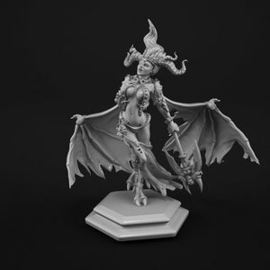 Succubus Statue 3D model ready print