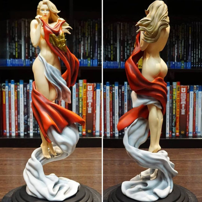 Super Girl Sexy Statue 3D Model Ready to Print STL