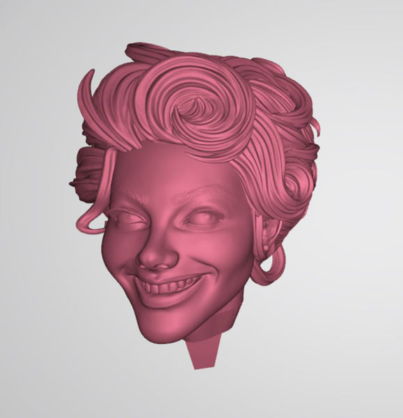 Supergirl Marvel 3D Model Ready to Print STL