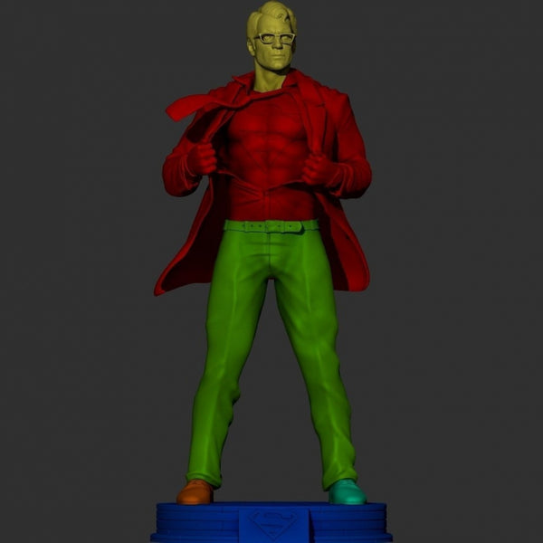 Superman - Clark Kent - 3D print model