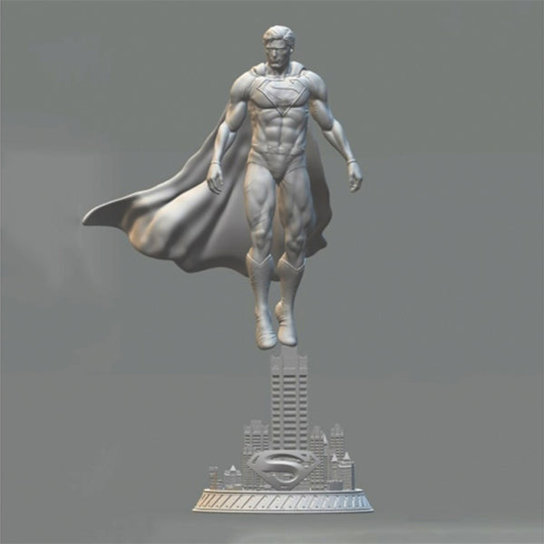 Superman Statue 3D model Printable for 3D print STL format