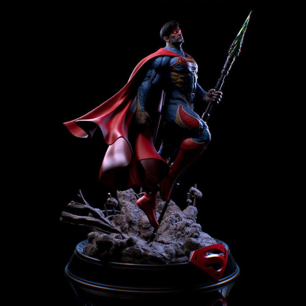 Superman Statue 3D model ready print