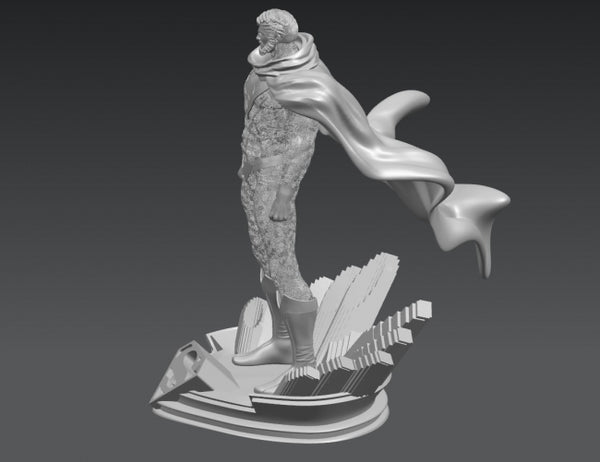 Superman Statue 3D model ready print