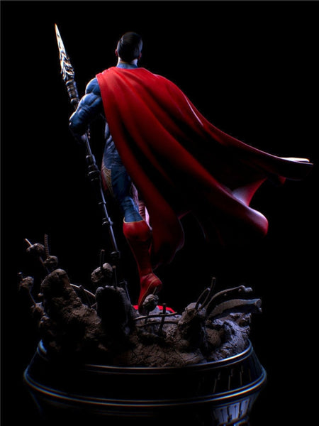 Superman Statue 3D model ready print