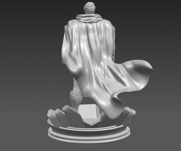 Superman Statue 3D model ready print