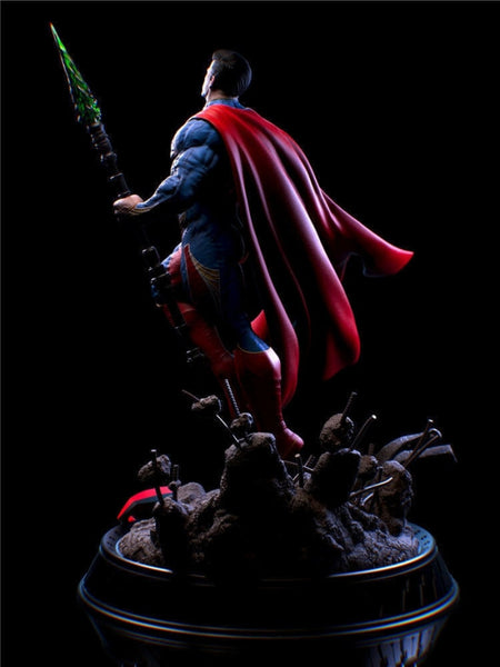 Superman Statue 3D model ready print